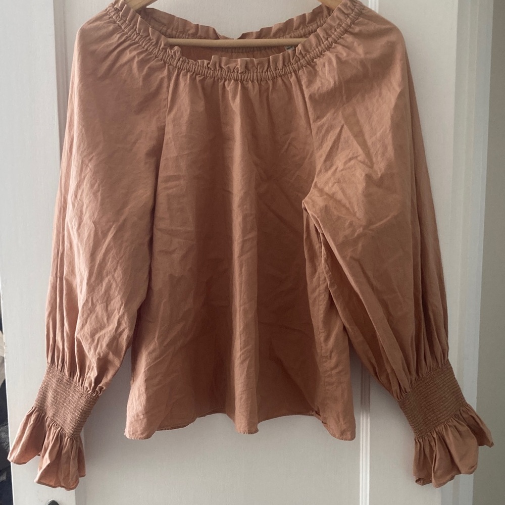 Doen Carmel color cotton blouse